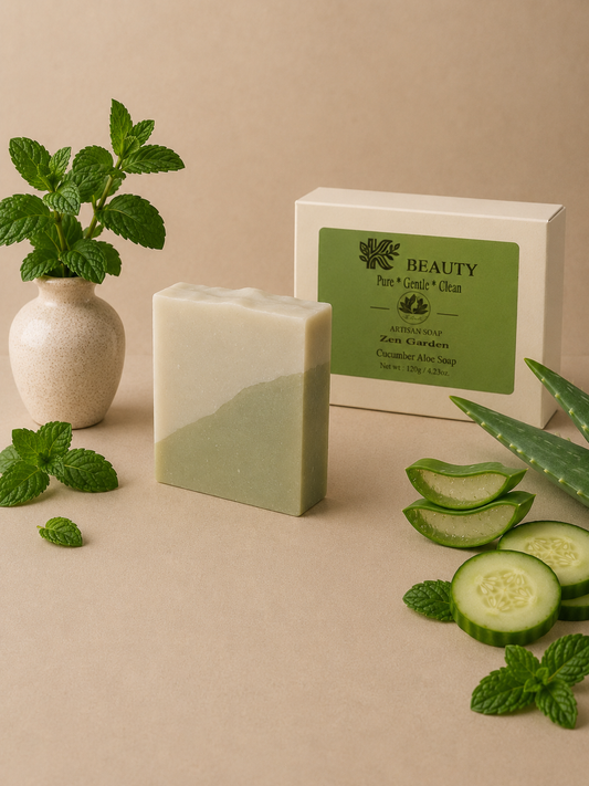 Zen Garden (Cucumber Aloe Vera Soap) 120g/4.23oz