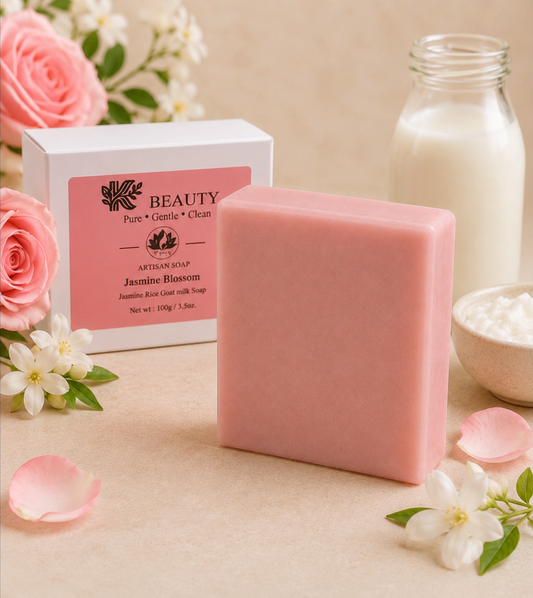 Jasmine Blossom (Jasmine Goat Milk Soap) 100g / 3.5oz.