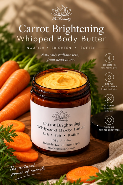 Carrot Brightening Whipped Body Butter - 138g/4.9oz